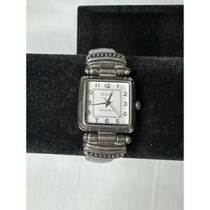 Ladies ECCLISSI Watch Sterling Silver .925 Quartz WR Analog Dial 9" Band Japan